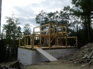 timber frame ely huisman ely timber frame, minnesota, john Huisman