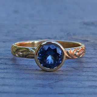 sapphire engagement ring