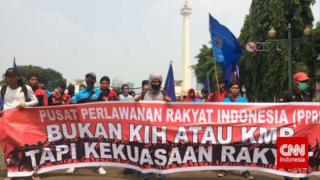 Aksi PPRI 20 Mei 2015 di depan Istana Negara