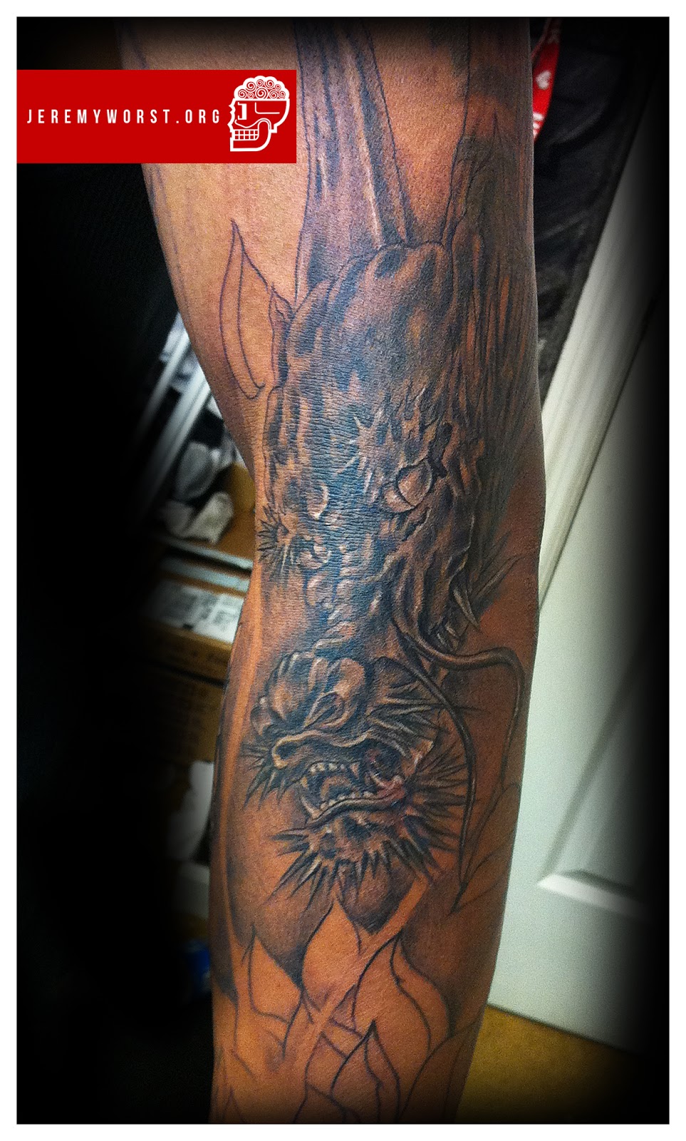 Jeremy Worst " Forearm Tattoo Jeremy Worst " Forearm Tattoo