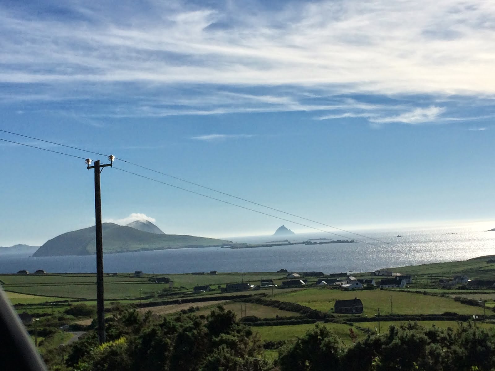 Our first view of Great Blasket