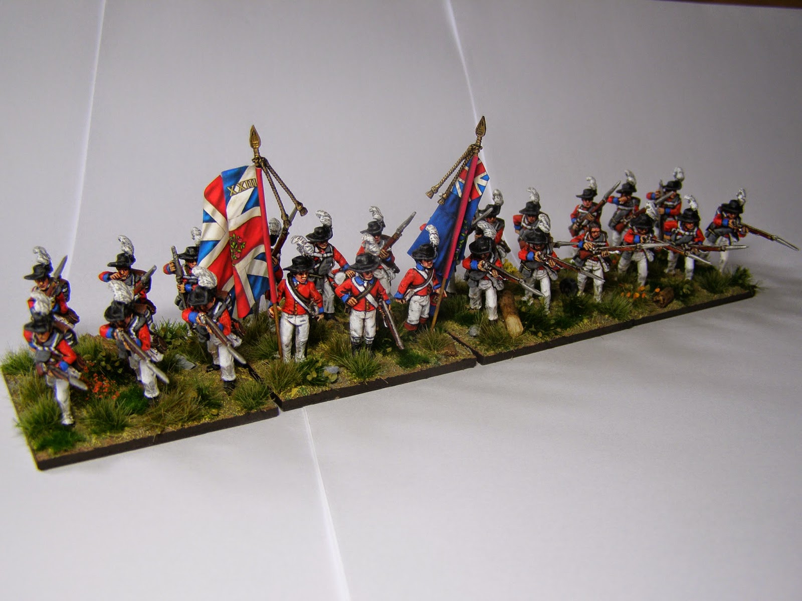 Light Bobs And Paint Blobs Awi British Infantry 23rd Foot