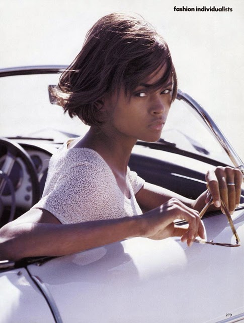 Karen Alexander by Peter Lindbergh for Vogue US (January 1989) | Ses Rêveries Karen Alexander by Peter Lindbergh for Vogue US (January 1989) | Ses Rêveries