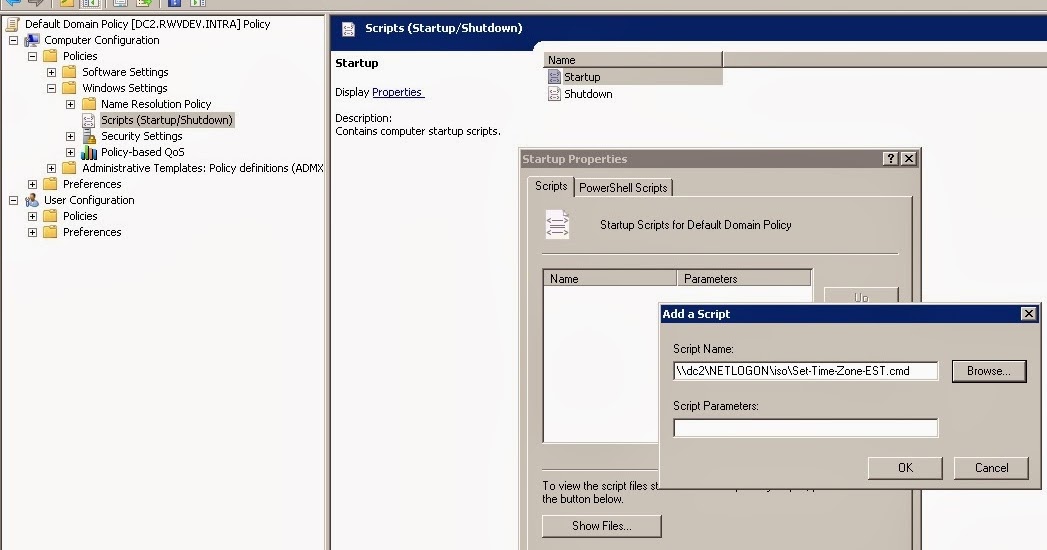 Henk's blog How to configure default Time Zone by Group Policy