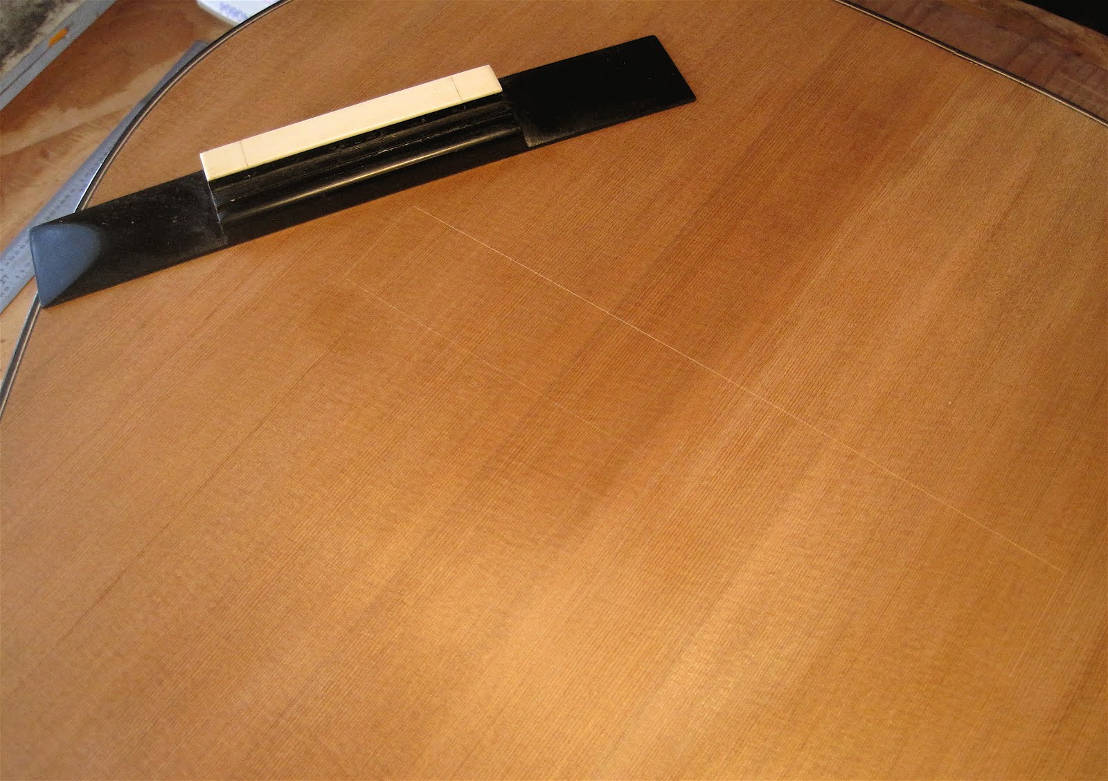 How to Glue on a Classical Guitar Bridge