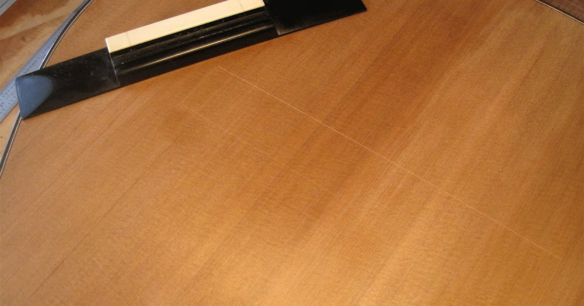 How to Glue on a Classical Guitar Bridge