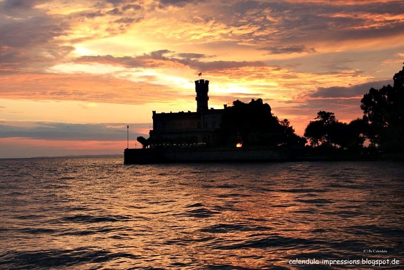 Sonnenuntergang Langenargen Schloss Montfort