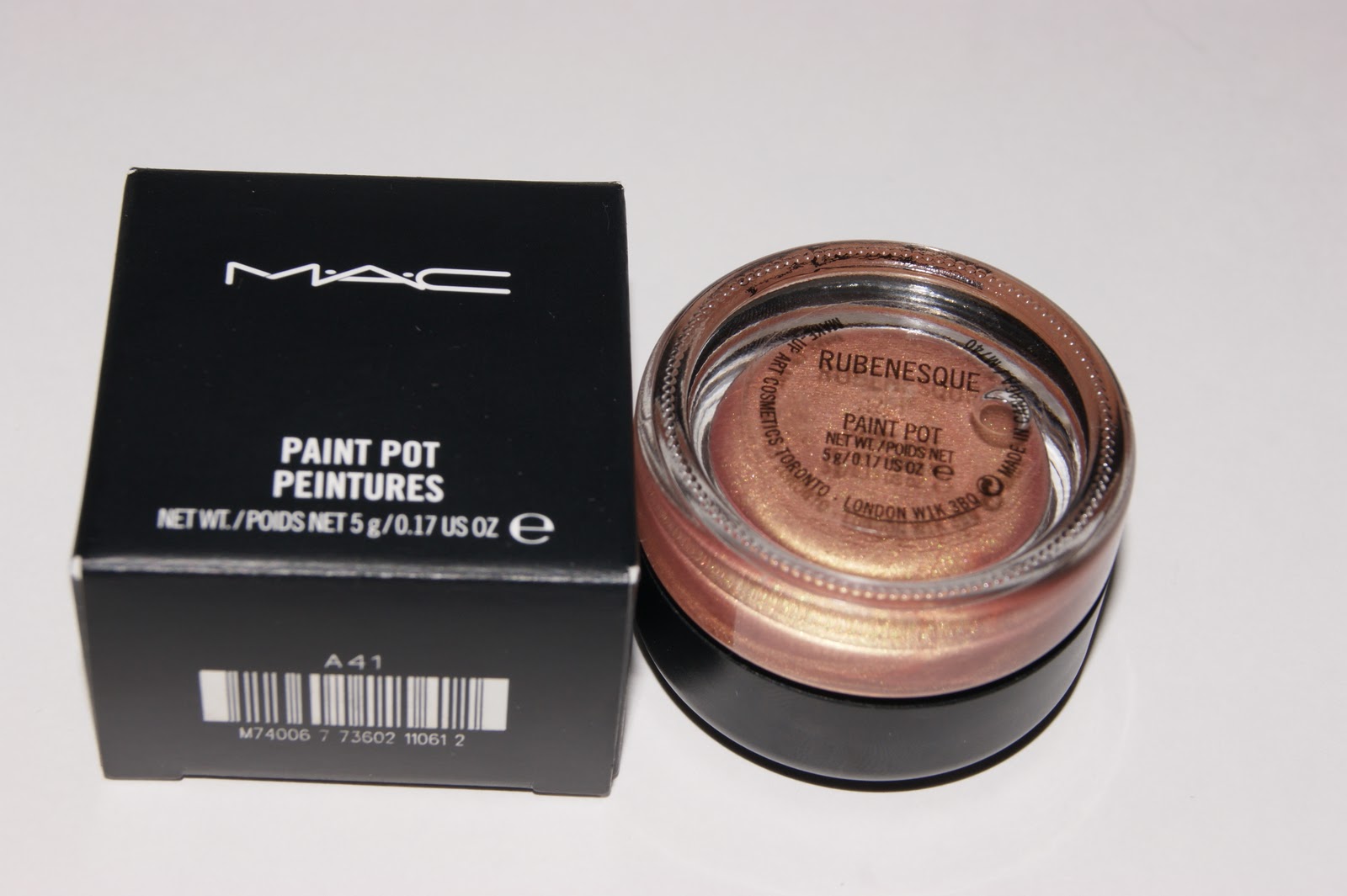 MAC Pro Longwear Paint Pot: Rubenesque Review - Art of Eyeshadow