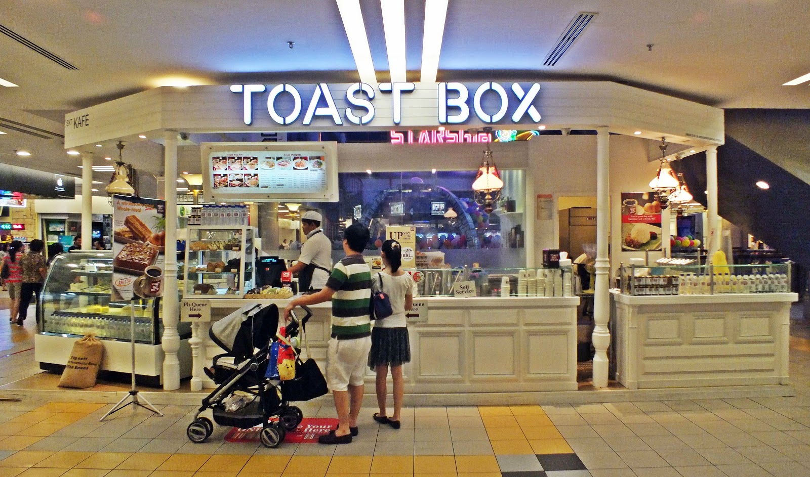 Venoth's Culinary Adventures Toast Box 1 Utama, Petaling Jaya