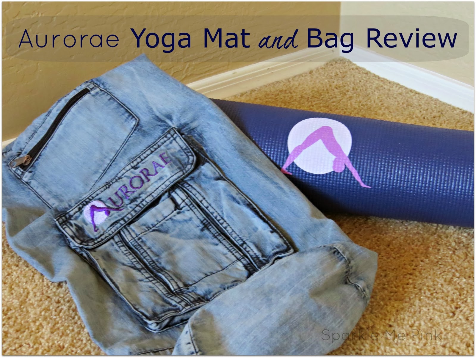 Sparkle Me Pink Aurorae Yoga Mat And Bag Review