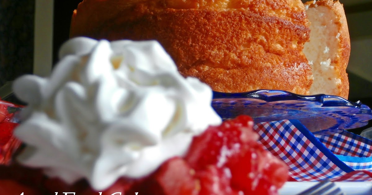 The Domestic Curator Old Fashioned Angel Food Cake