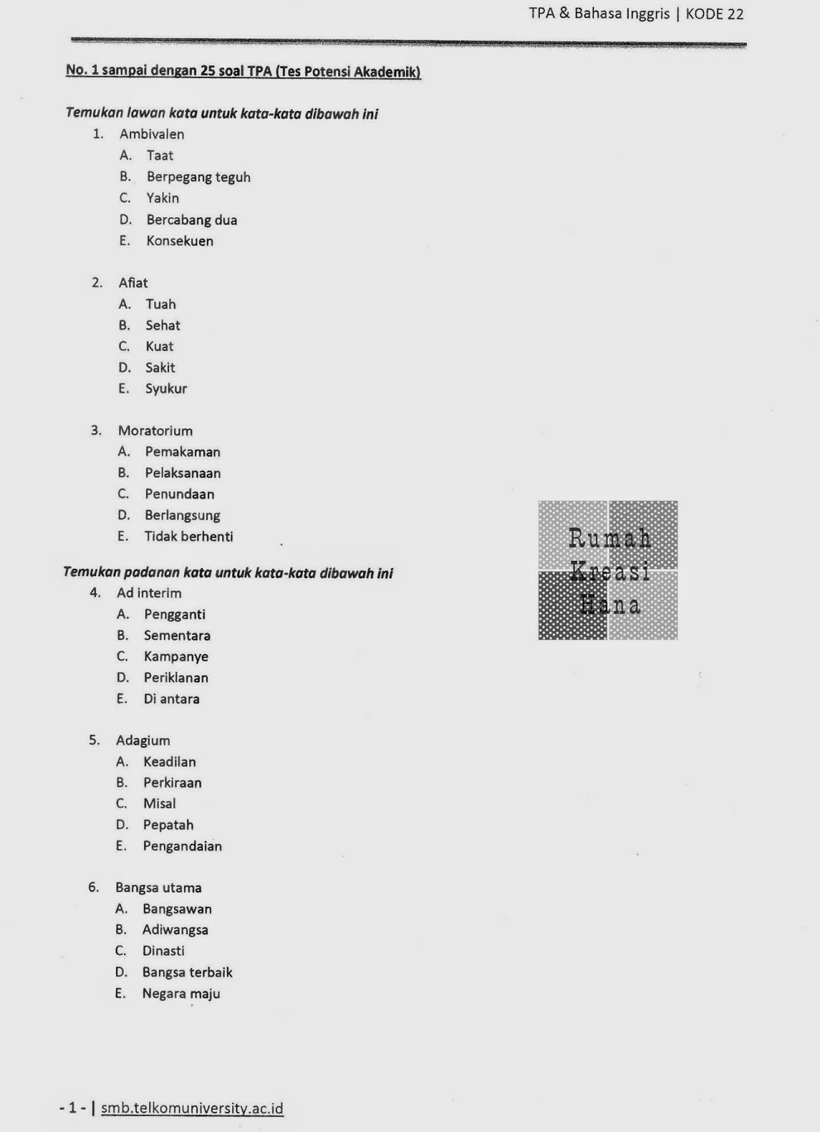 Rumah Kreasi Hana Pembahasan Tips Dan Pengalaman Saat