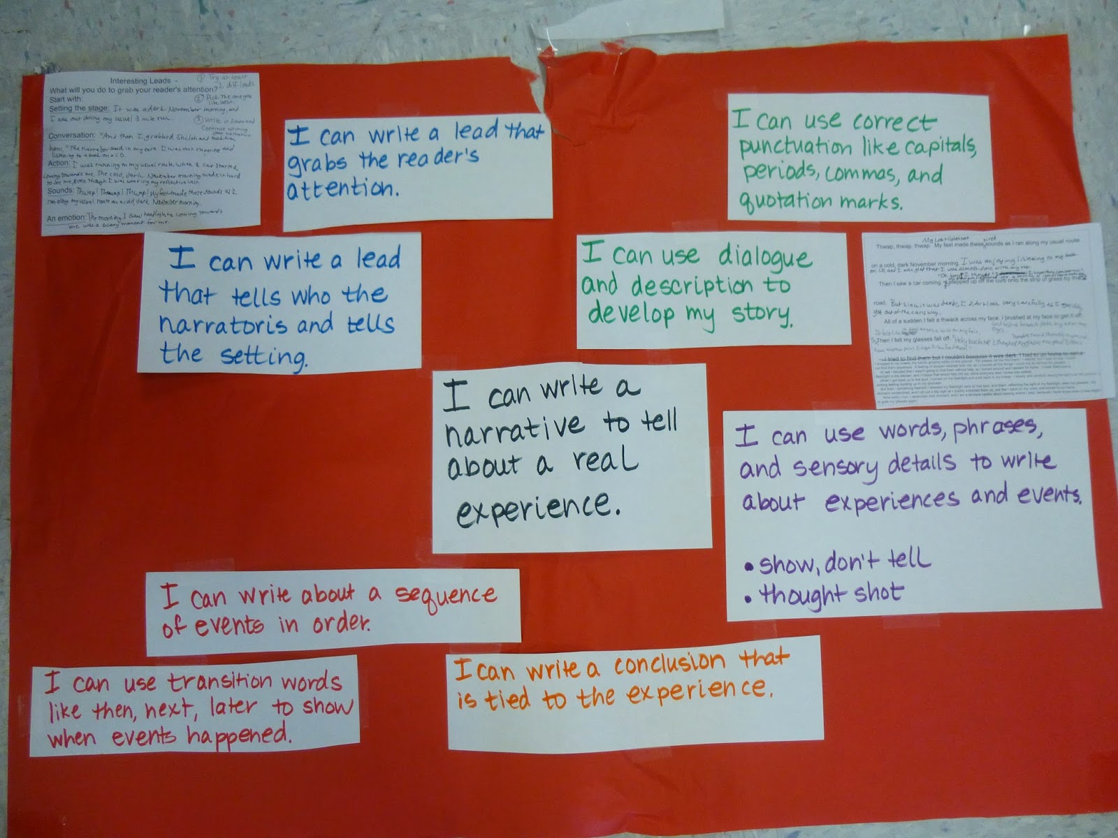 Literary Pathways Standards Walls