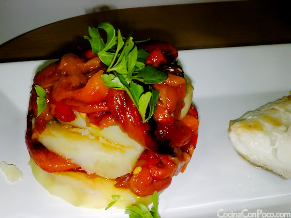Bacalao confitado - Receta paso a paso Bacalao confitado - Receta paso a paso