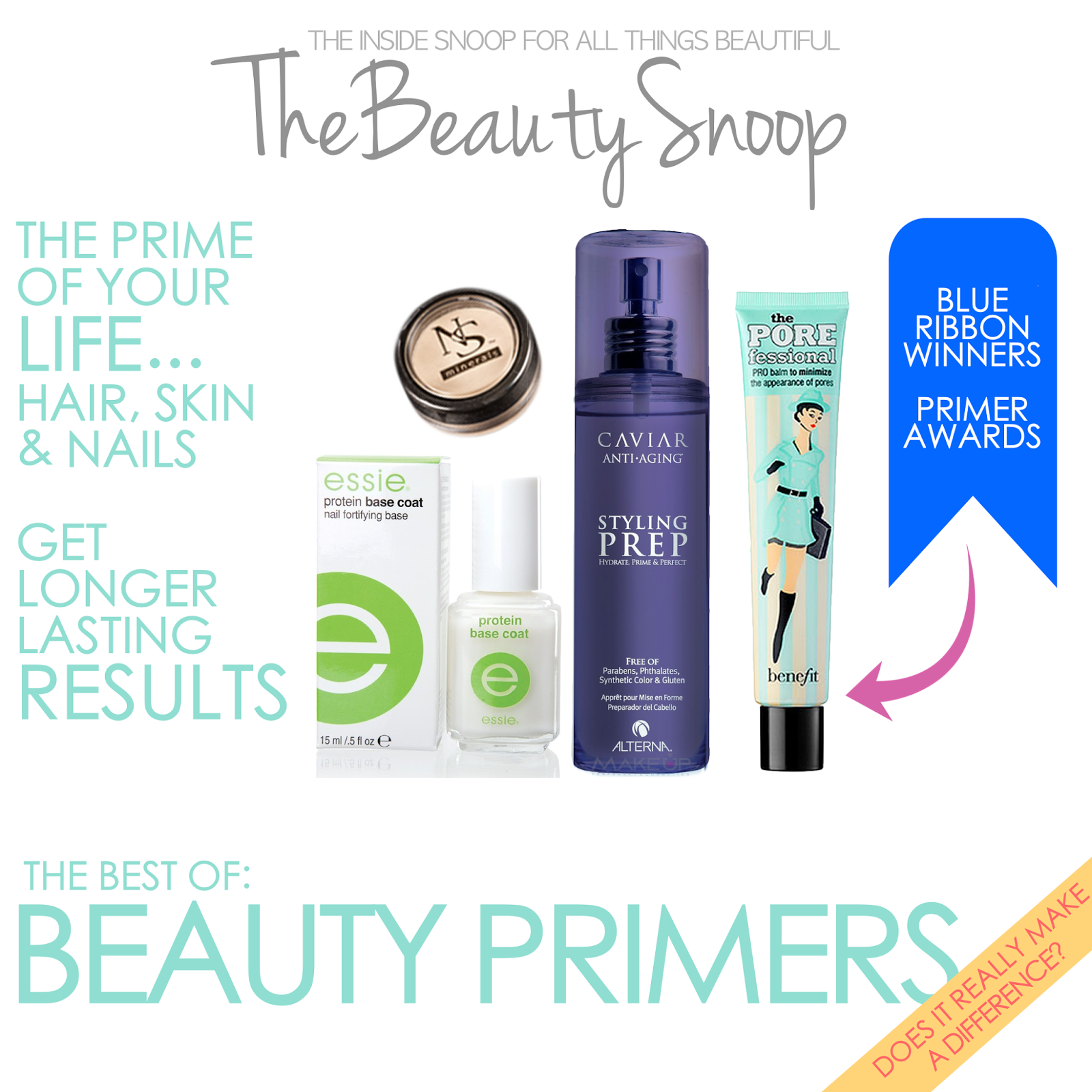 THE BEAUTY SNOOP THE PRIME OF YOUR LIFE BEAUTY PRIMER WINNERS