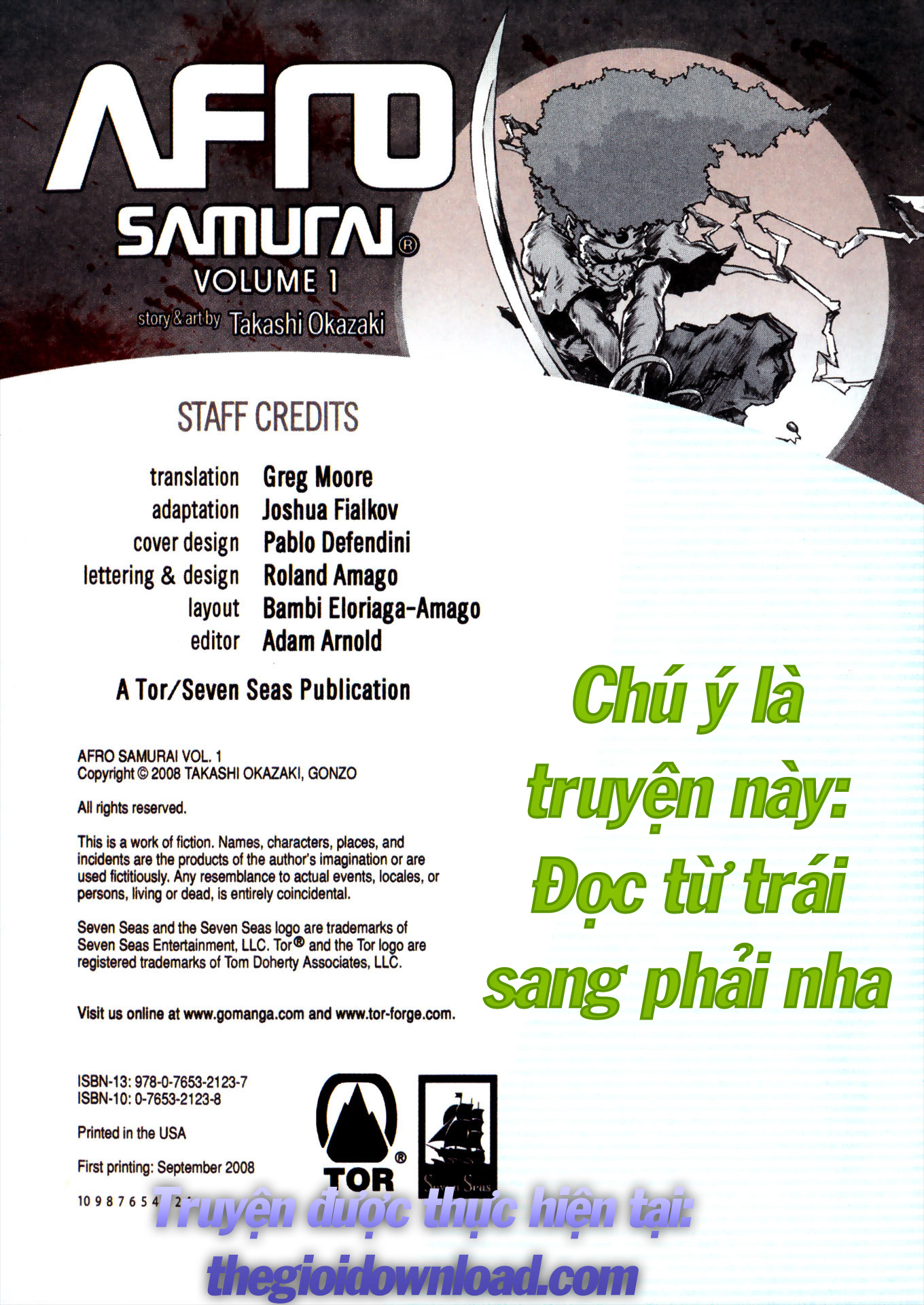 Afro samurai - Samurai báo thù