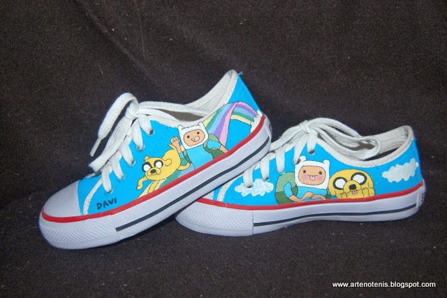 tenis hora de aventura