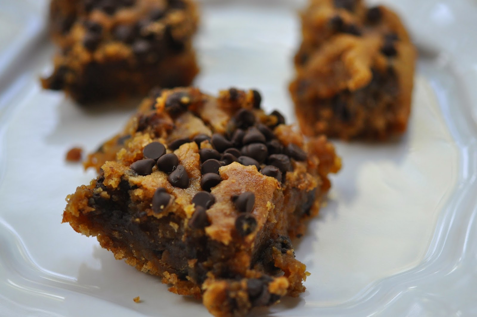 Life of a Wise Wife Healthier Blondie Brownie Bars