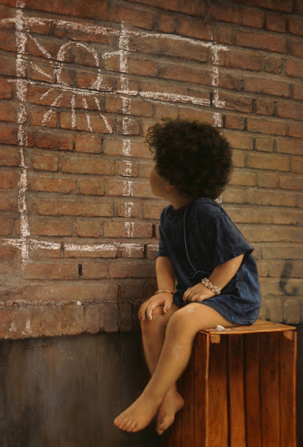 الفتاة في ايران بريشة الفنان ايمن المالكي Wish...by++ayman+maleki