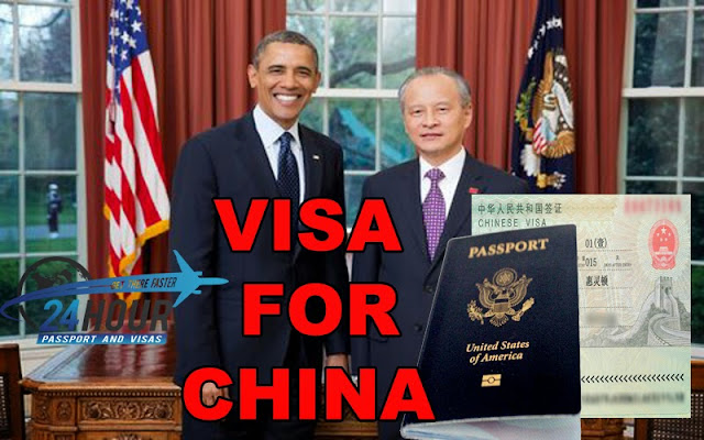 visas for china