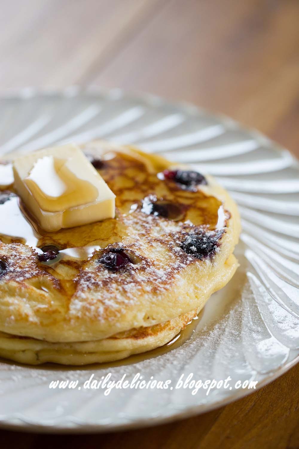 dailydelicious Good morning Blueberry Ricotta Griddle cake