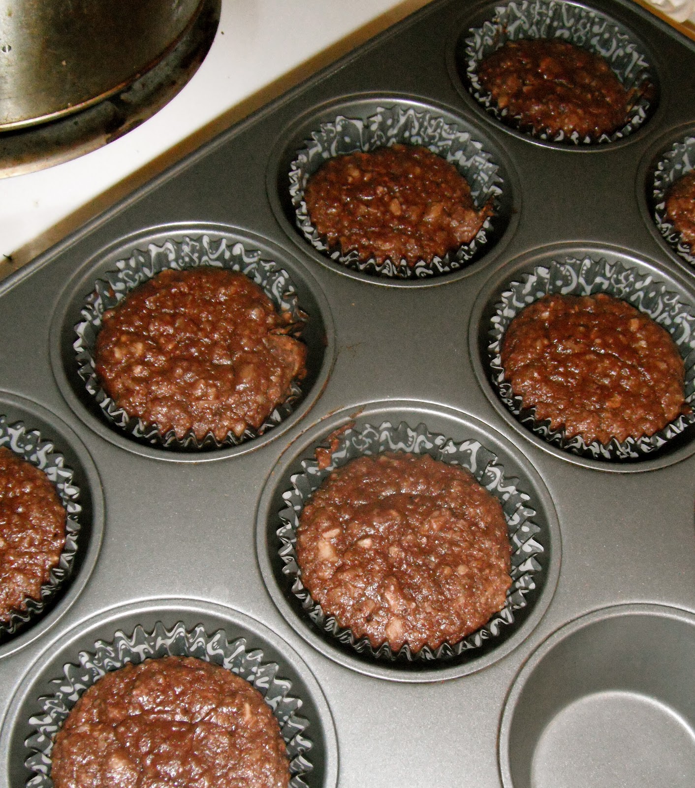 Flavorful Fitness Chocolate almond protein muffins
