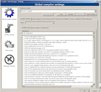 codeblocks compiler and debugger