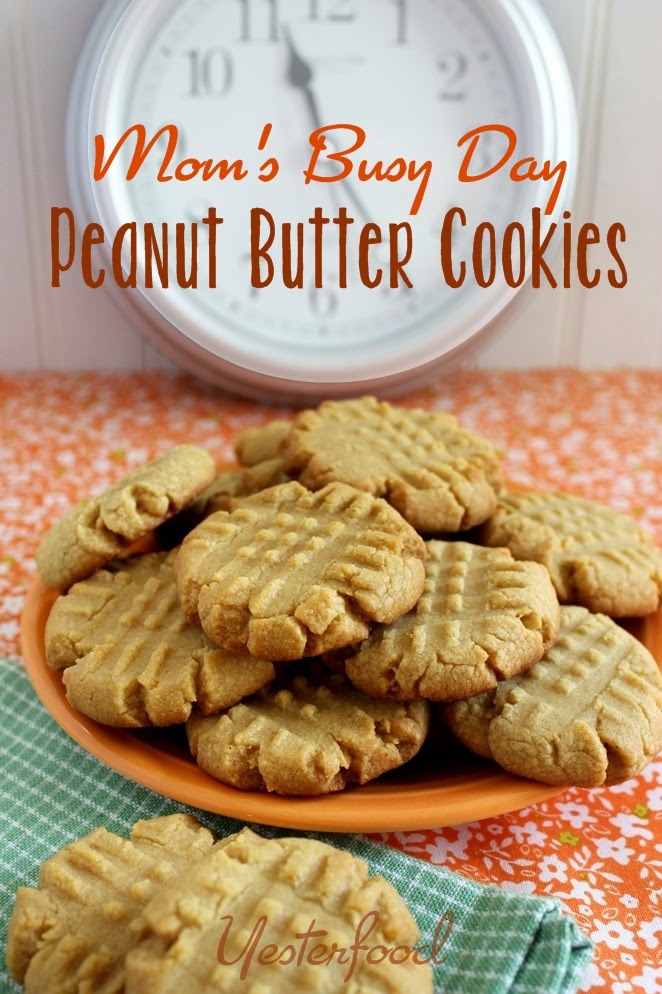Yesterfood Peanut Butter Cookies (Cake Mix)