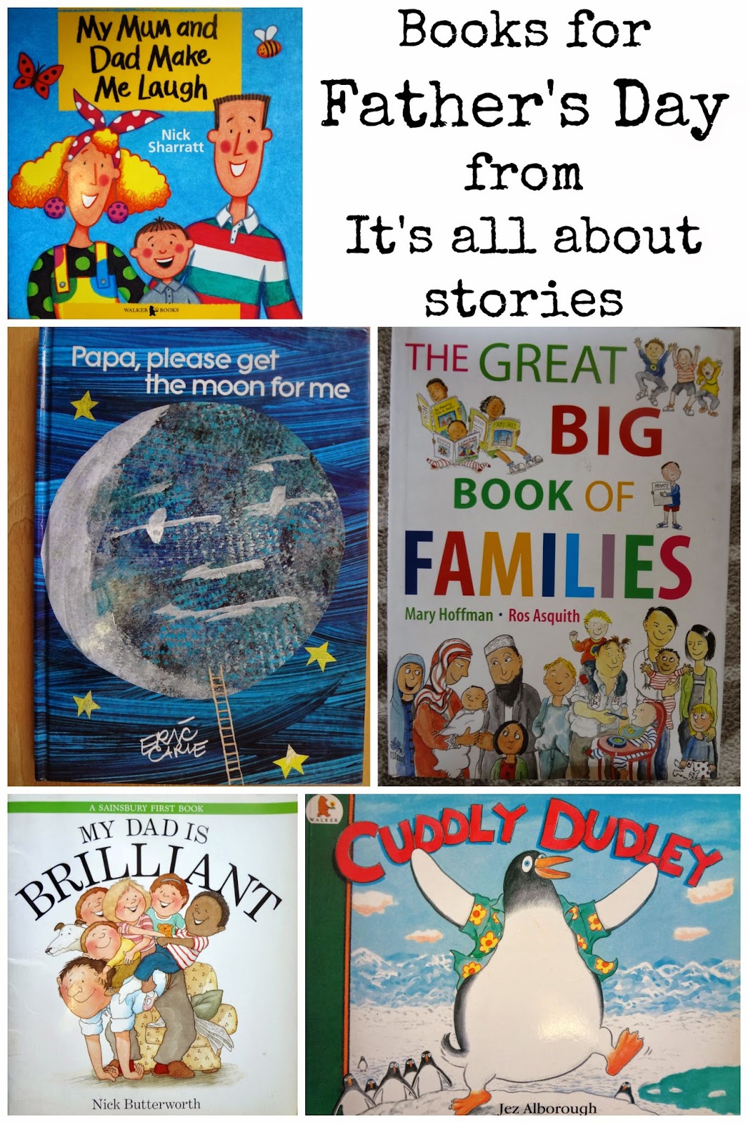 It's all about stories! Books for Father's Day