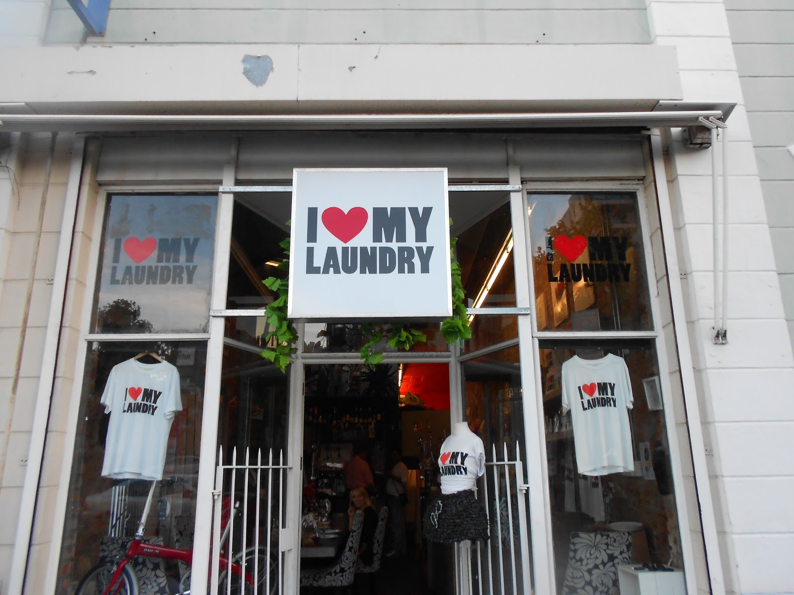 love hearts & food I love my Laundry