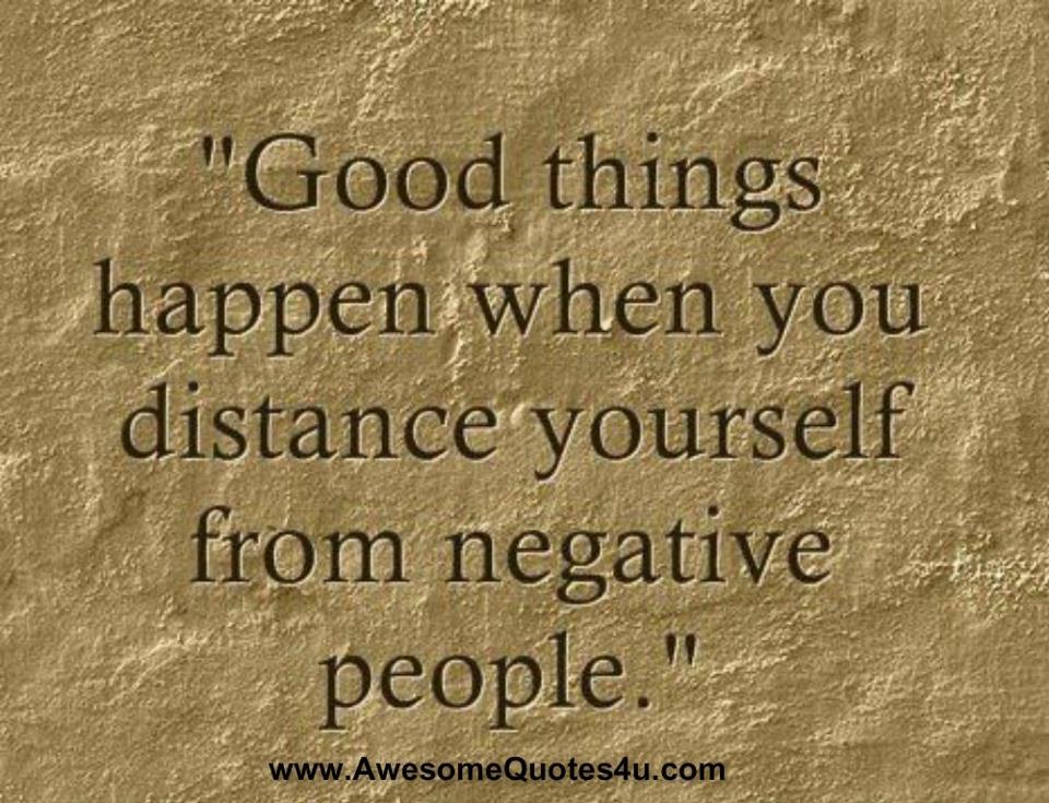 and move past those negative comments and negative people and do what