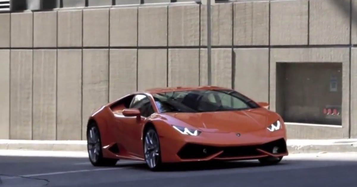 Vídeo: Lamborghini Huracan filmado ao vivo e em cores