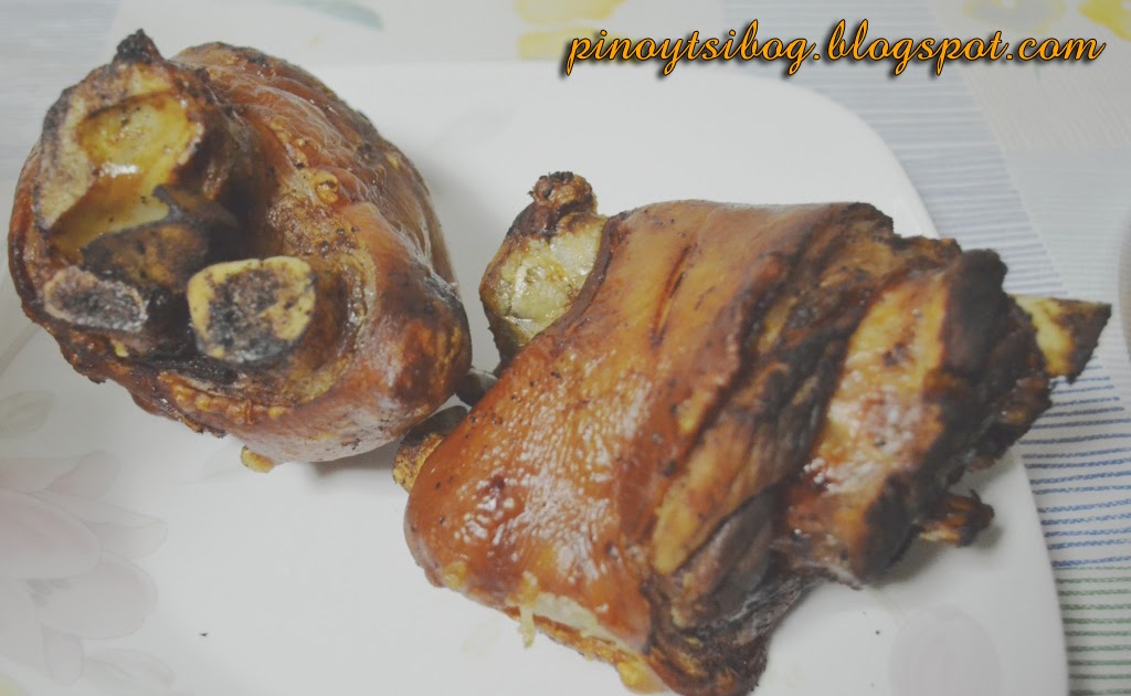 Pinoy Tsibog Pritchon (Oven Roasted Pork Knuckles)