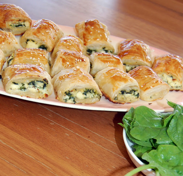 Spinach and Ricotta Rolls Yellow Dandy