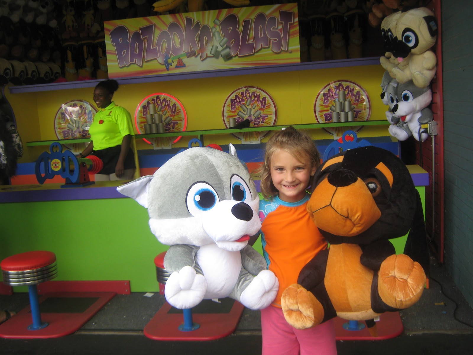 six flags giant stuffed animals
