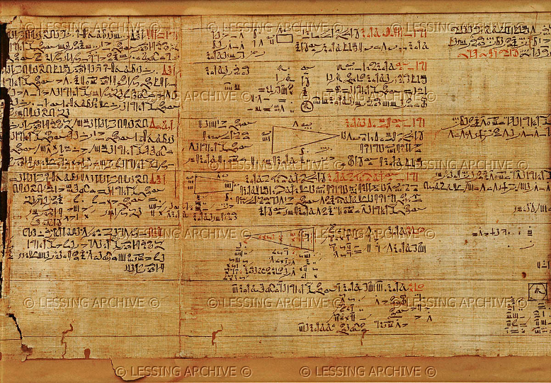 os papiros da matemática egípcia o papiro de rhind ou ahmes