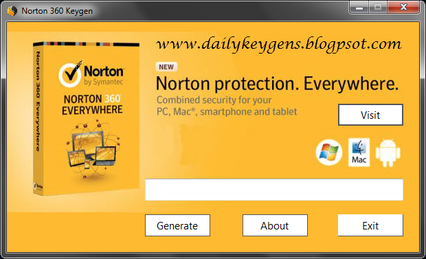 Keygen Serial Norton Internet Security 2014
