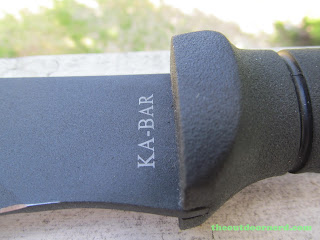 Ka-Bar Kukri Machete - Closeup Of Stamp Ka-Bar Kukri Machete - Closeup Of Stamp