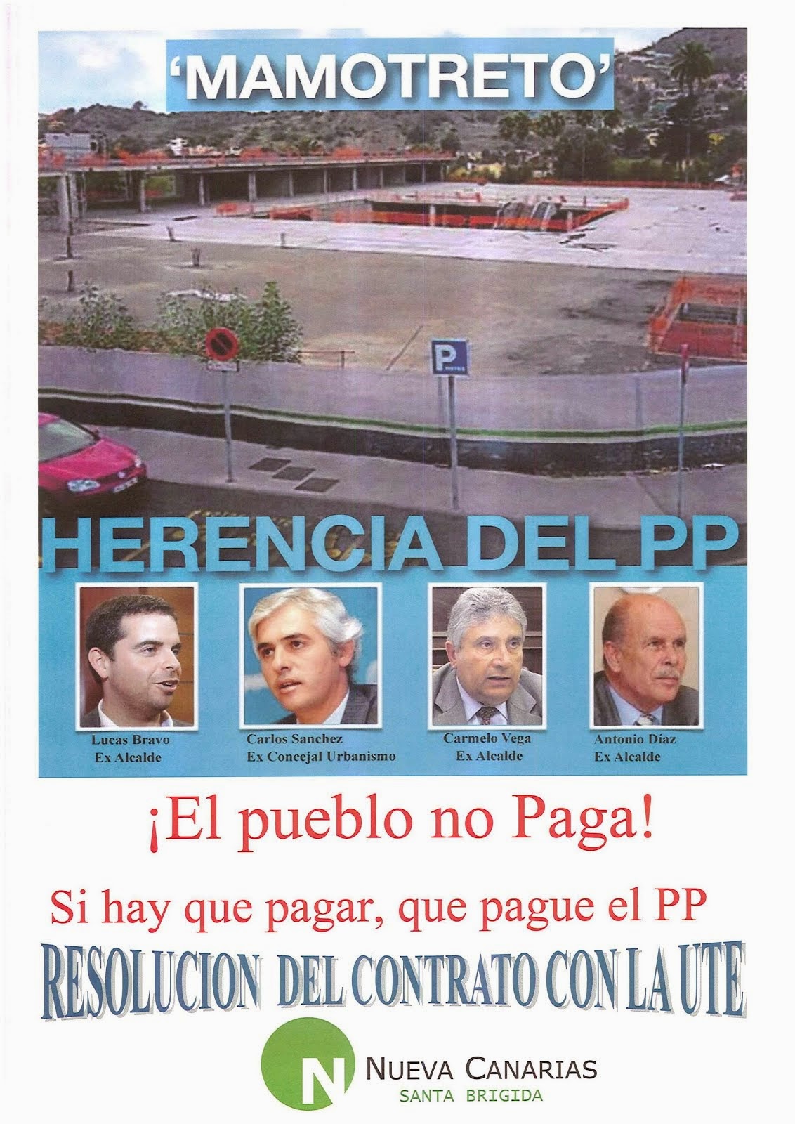 MAMOTRETO; Si hay que Pagar,que Pague el PP.