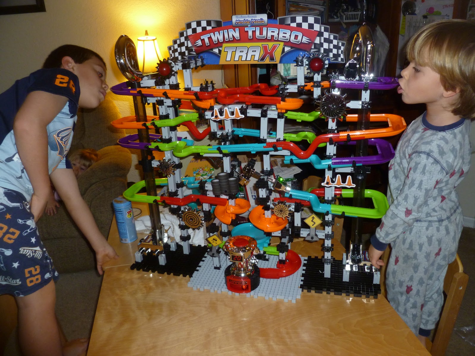 The Techno Gears Marble Mania Twin Turbo Trax Review + Giveaway