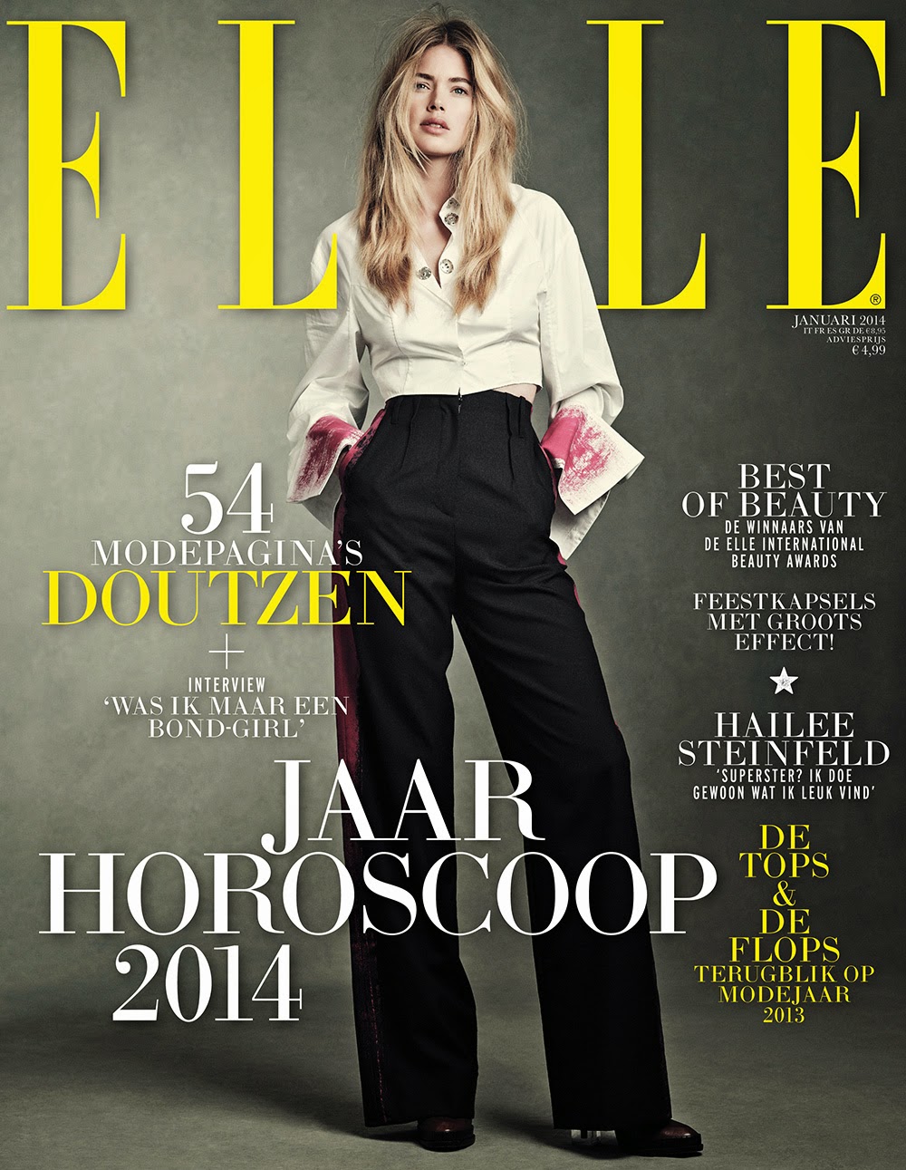 Magazines - The Charmer Pages : Doutzen Kroes for Elle Netherlands