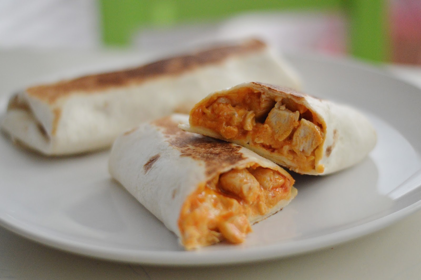 The Art of Comfort Baking Crispy Buffalo Chicken Wraps