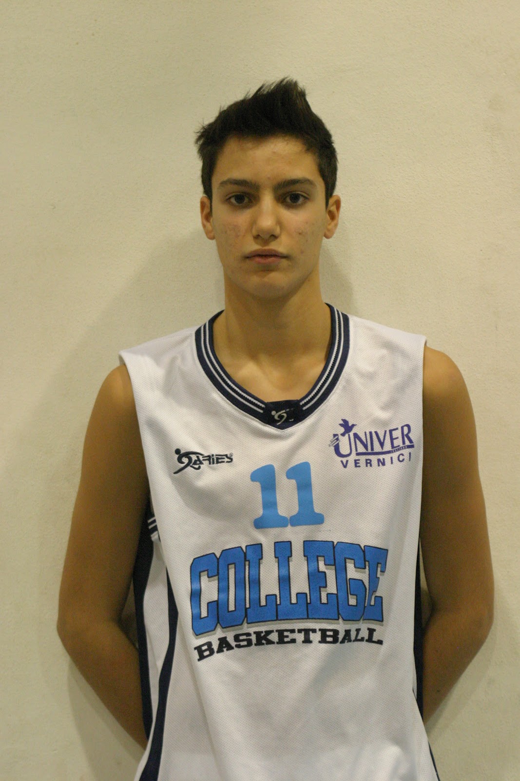 College Basketball Players Matteo Zanoli