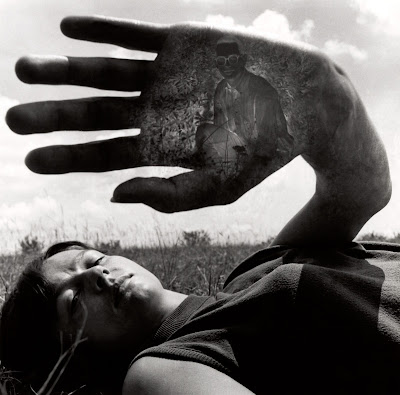 jerry uelsmann woman hand