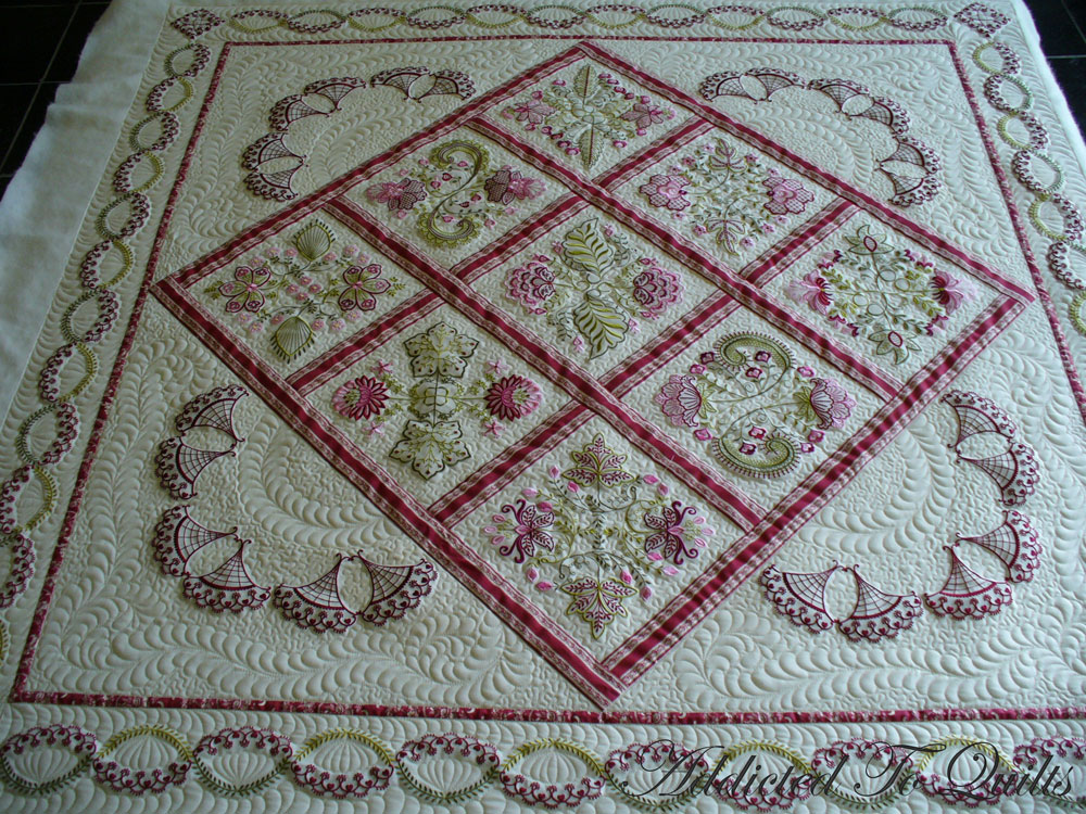 Addicted To Quilts: More Embroidery from Janet Sansom