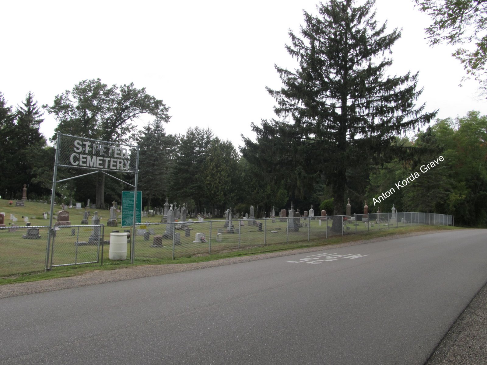 CollierBober Family Tree St. Peter's Cemetery in Stevens Point, WI