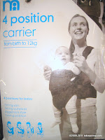 Mothercare 4 position carrier