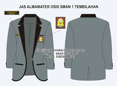 JAKET ALMAMATER OSIS SMA