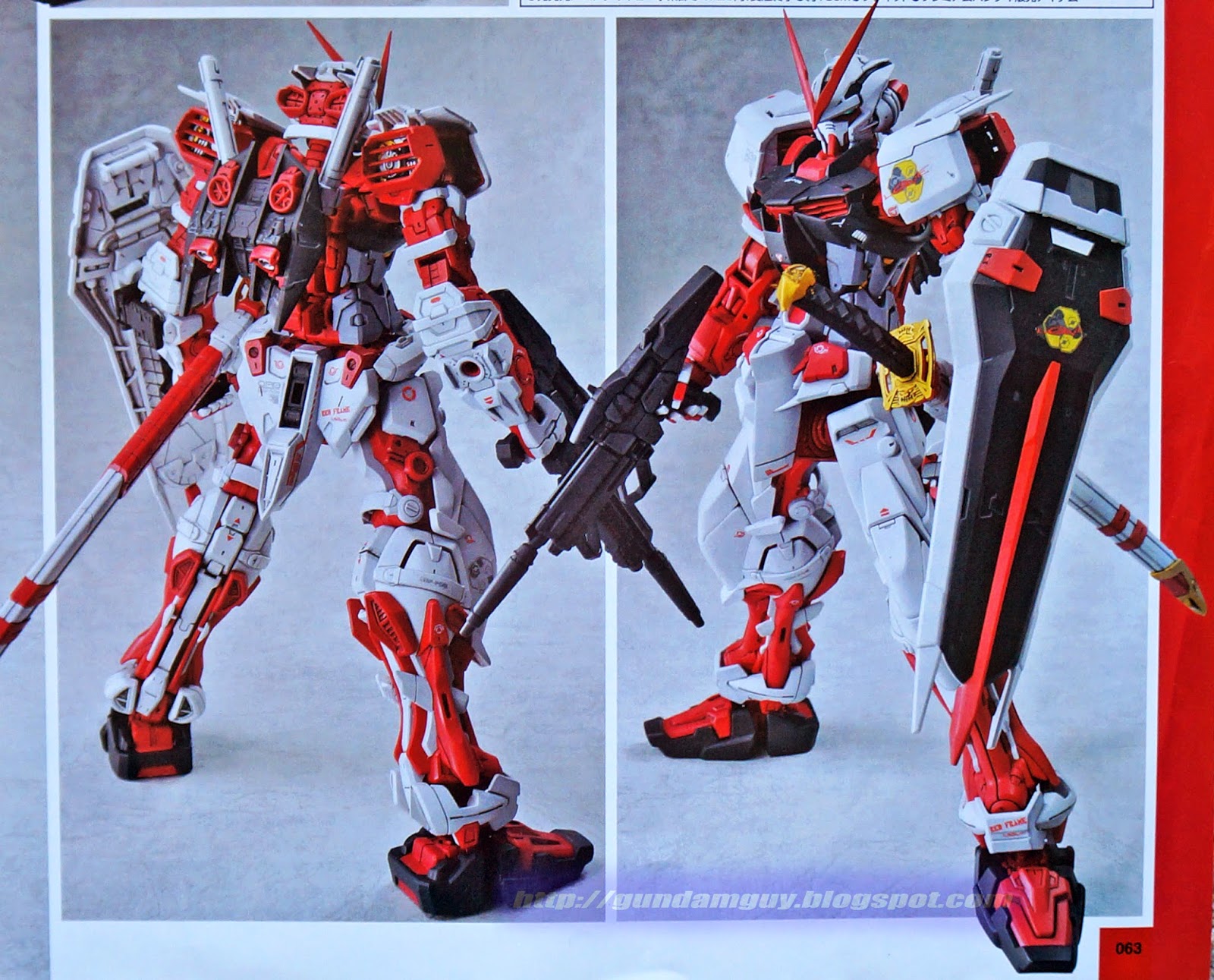 Gundam Guy Mobile Suit Gundam Seed Destiny Astray R Mg 1 100 Mbf P02 Gundam Astray Red Frame