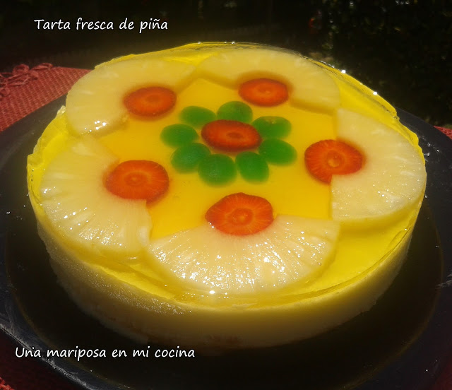 Tarta Fresca De Piña
